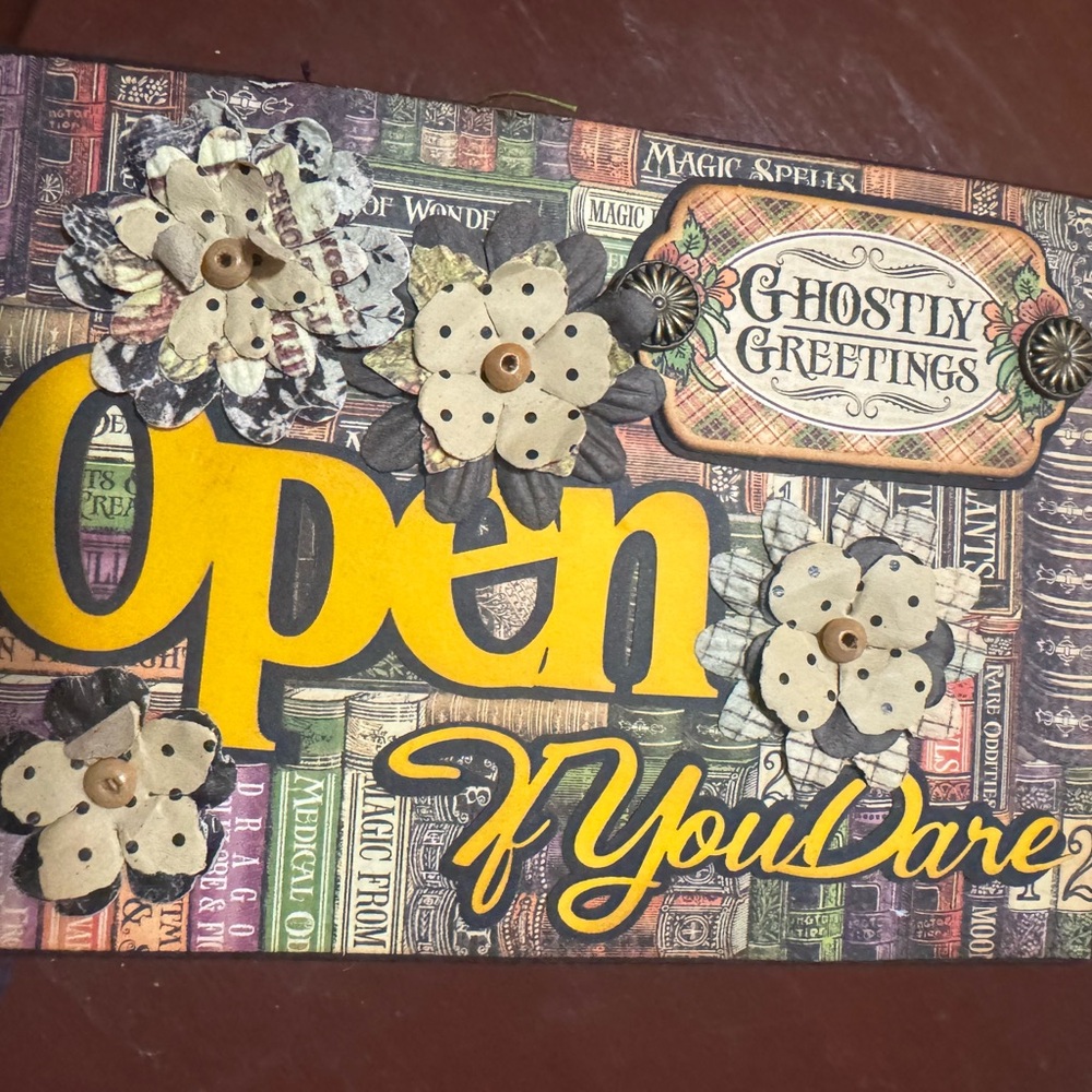 Halloween 'Open If You Dare' Junk Journal